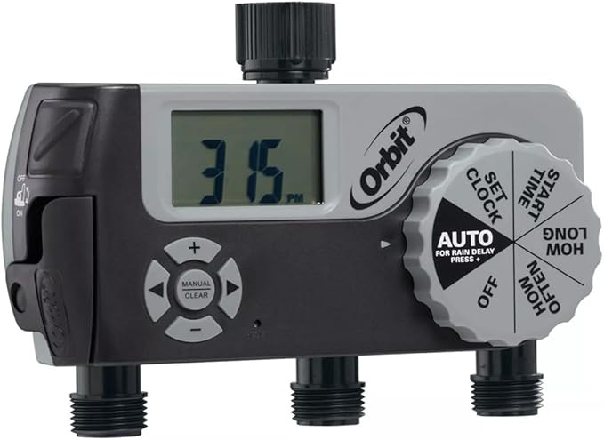 Orbit 56233D 3-Outlet Digital Watering Timer, 3 valves - Image 2