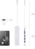LENTION USB C Hub with 100W Charging, 4K HDMI, Dual Card Reader, USB 3.0 & 2.0 - Image 9