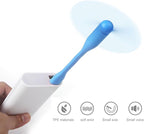 Mini USB Fan, Portable Pocket Fan USB-A Powered Little Cooler, Quiet Operation - Image 2