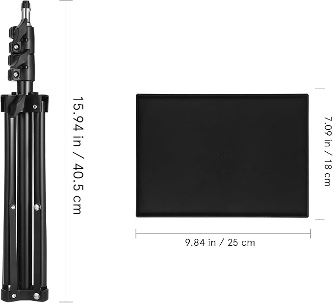 MAGICLULU Projector Stand Tripod 44.88 Inch Height Adjustable Tripod Stand - Image 9
