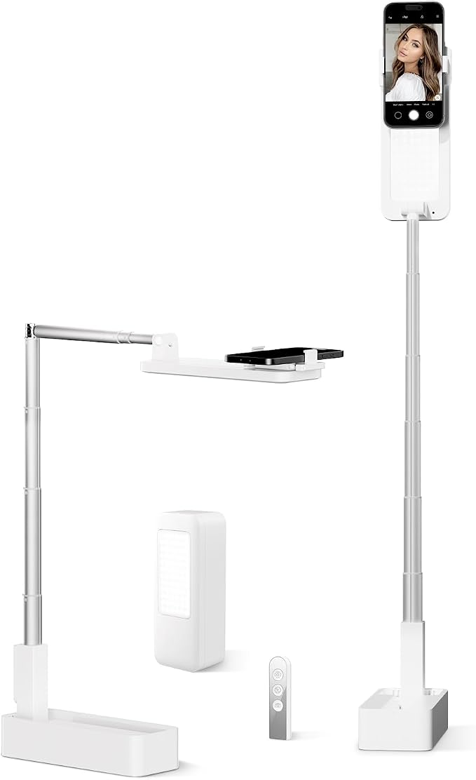 Phone Stand for Recording, Overhead Phone Mount by SupeDesk