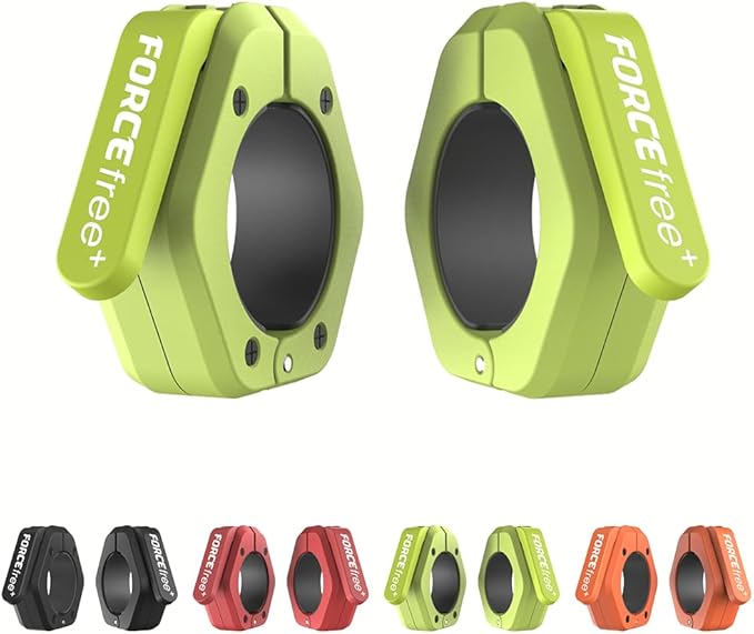 Magnetic Barbell Clamps 2 Inch Olympic – Quick Release Barbell Collars by Forcefree