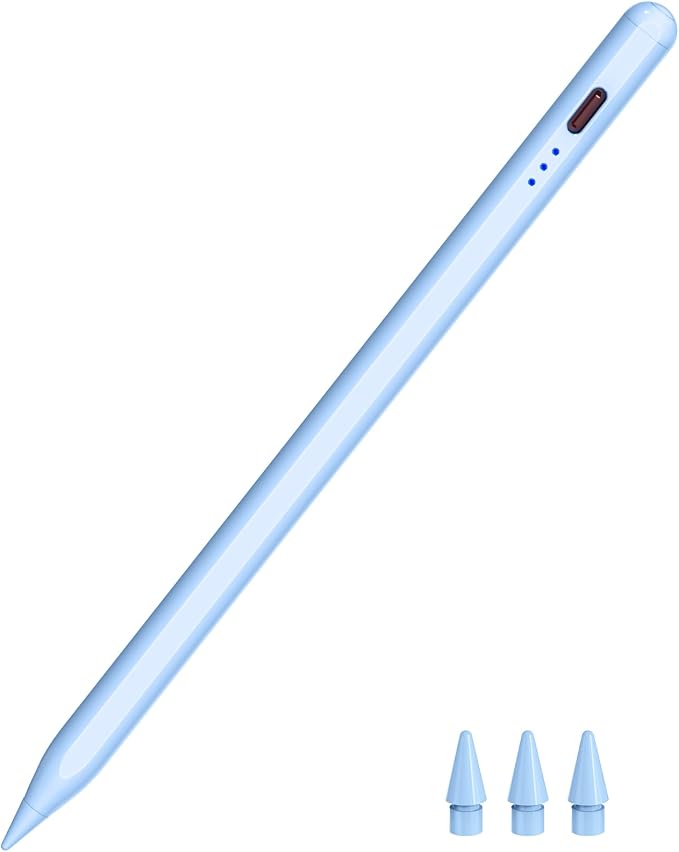 Pen for iPad 2018-2025, HATOKU 15 Mins Fast Charging Pencil 1st Gen by HATOKU