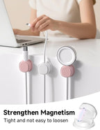 Magnetic Cable Clips, Adjustable Cord Holder Management, Adhesive Wire Keeper - Image 2