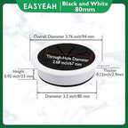 2 Pcs Desk Grommet 3-1/8" / 80 mm, Desk Hole Cover - Image 9