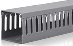 ZhiYo 2x2in Server Rack Cable Management, 6.6ft Cable Duct Cable Raceway Kit by ZhiYo