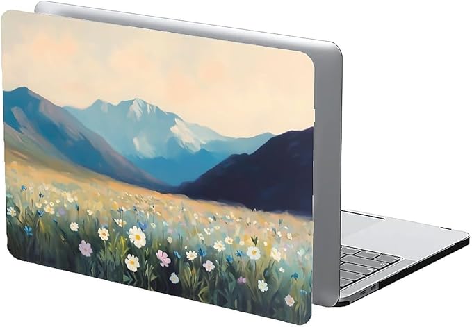 Compatible with MacBook Air 13.3 13.6 Inch Case 2022 2021 2020 2019 Plastic by COTAIL