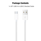 iPhone 15/16/16E/17 USB A to USB C Woven Cable - Image 8