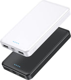 Portable Charger Power Bank 10000mAh, Ultra Slim Compact External Battery Pack by AONIMI