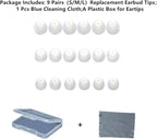 Earbud Replacement Tips Silicone Earbud Tips Ear Bud Covers Fit Most in-Ear - Image 2
