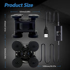 Mini, Compact 40mm x 20mm USB Fan, - Image 3