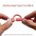 BLACK+DECKER USB C Multi Charging Cable, Fast Multi Charger Cable w/Adapter - Image 2