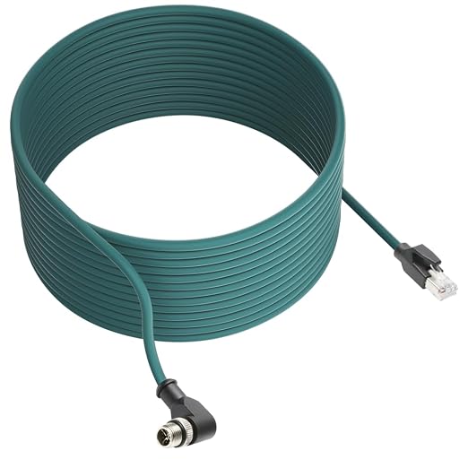 Alvin's Cables M12 X-Code 8 Pin Male to RJ45 Ethernet Cable - Image 5
