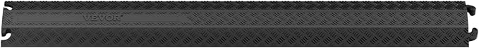 VEVOR 2 PCs Thermoplastic Rubber Drop Over Cable Cover Ramp, 000 lbs/axle Load - Image 9
