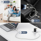 USB C to Multi Charging Cable, USAMS 100W 6.6FT 5A Type C to Type C Fast - Image 7
