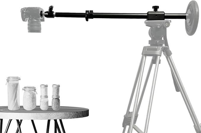 Glide Gear OH 50 Overhead Mount – DSLR, iPhone – 36" Arm, Tripod Extension by Glide+Gear