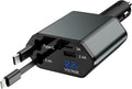 66W Retractable Car Charger, CarCharger Fast Charging 4 in 1 Car Phone Charger by Fitquipment