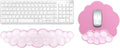 Gel Cloud Keyboard and Mouse Wrist Rest, Cute Wrist Support and Arm Support Rest by KEPUTAIER