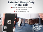 Turtleback Belt Clip for iPhone 16 Pro, 15 pro 14 Pro 13 Pro -Medium- Fits - Image 8