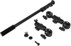 Motorcycle Bike Handlebar Double clamp Mount Invisible Selfie Stick Super by Unknown