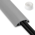 Cord Hider Floor, Cord Protector Floor Extension Cable Cover, Soft PVC Wire by LZEOY