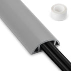 Cord Hider Floor, Cord Protector Floor Extension Cable Cover, Soft PVC Wire by LZEOY
