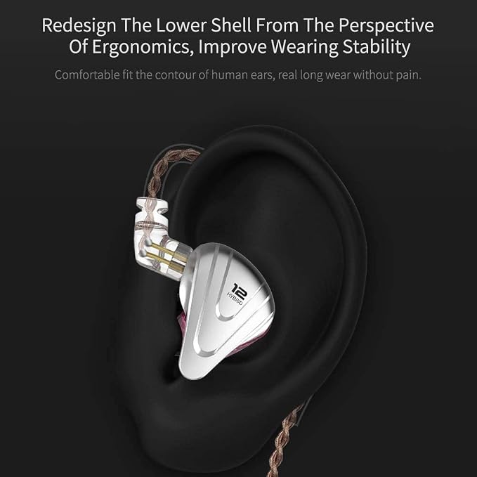 KZ Wired Earbuds ZSX in-Ear Headphones - Image 5