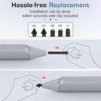 MoKo Pen Tips for Surface Pen, Surface Pen Tip Replacement Kit Compatible - Image 6