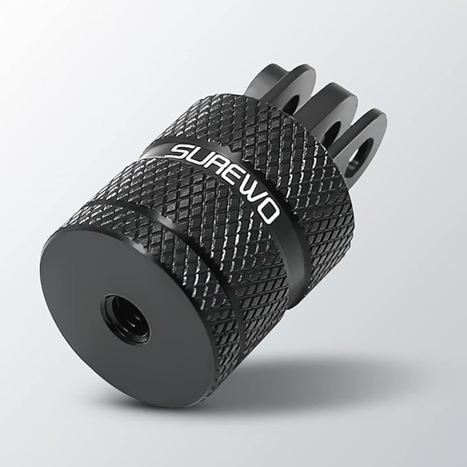 Aluminum 1/4 inch 20 Camera Mount, 360 Degree Rotation Tripod Mount Adapter - Image 6