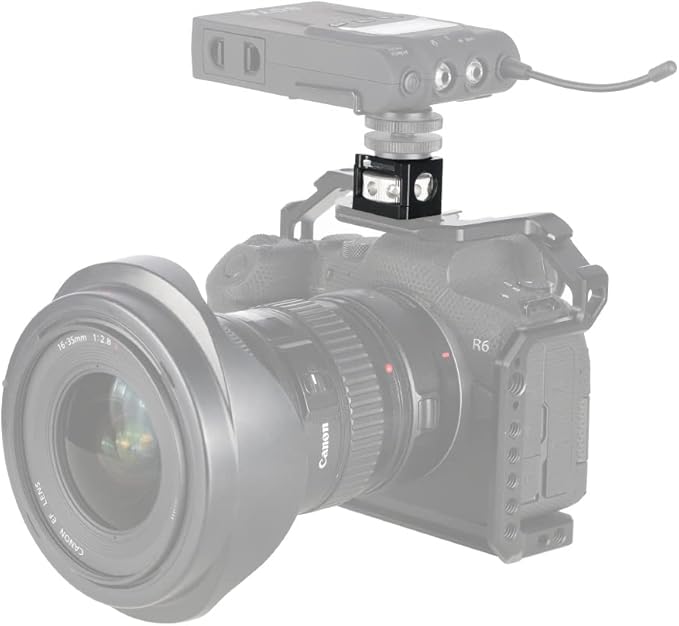 NICEYRIG Cold Shoe Adapter for ARRI Mount, Thumbscrew Easy Mounting Cold Shoe - Image 4