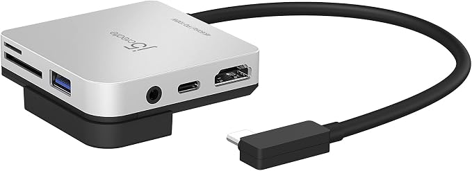 j5create iPad Pro USB C Hub- 6-in-1 Travel Dock - Image 7
