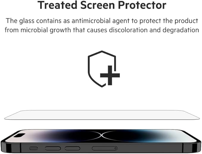 Belkin TemperedGlass iPhone 14 Pro Screen Protector - Image 4