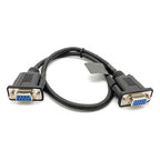 DB9 Female to VGA Female 15Pin Three-Row Signal Transmission Cable, VGA to DB9 - Image 4