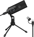 FIFINE USB Microphone, Metal Condenser Recording Microphone by FIFINE