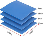 OwlTree 4 Pack Thermal Pad, 100x100mm 0.5mm 1mm 1.5mm 2mm Highly Efficient - Image 2