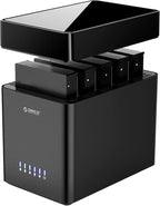 ORICO 5 Bay 3.5inch Hard Drive Enclosure USB 3.0 to SATA Magnetic Tool-Free by PioneerDataSolutionPowerYourFuture