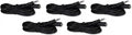 Five Pack of YCS Basics 12 Foot 3.5mm Headphone Extension Cables Male/Female by YCS+basics