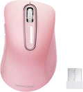 memzuoix 2.4G Wireless Mouse, 1400 DPI Mobile Optical Cordless Mouse by memzuoix