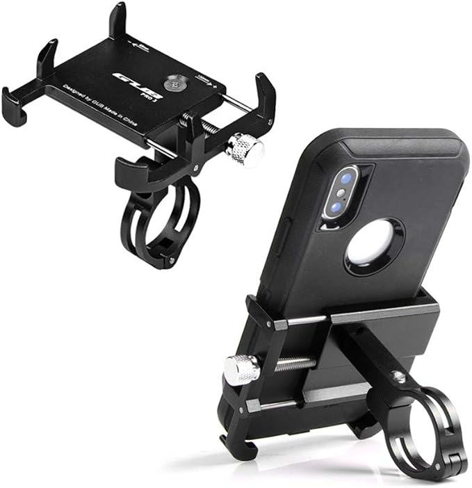 GUB Thick Case Design Bike & Motorcycle Phone Mount Handlebar Holder Adjustable by GUB