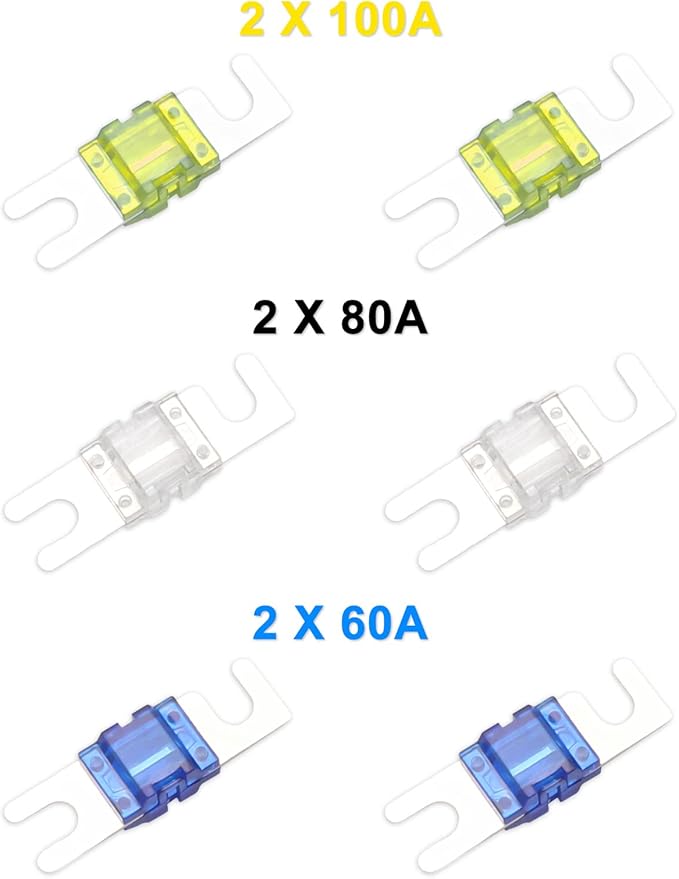 Recoil MFH12 2 Way Mini-ANL Fused Distribution Block, 1 X 0/2/4 Gauge in / 2 X - Image 5