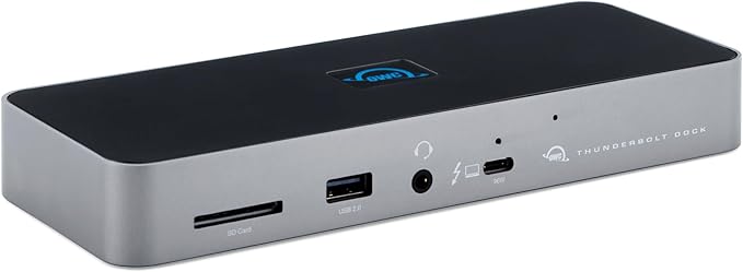 OWC 11-Port Thunderbolt Dock, 96W Charging, Single 8K Display or Dual 5K by OWC