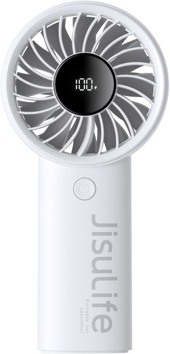 JISULIFE Handheld Portable Fan by LivechillStaycool