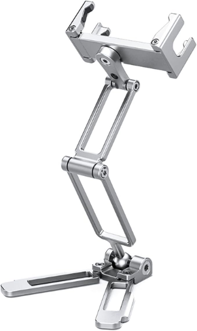 LEOFOTO PS-4 Silver Ultra Compact & Lightweight Smartphone Clamp / Holder / by Leofoto