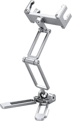 LEOFOTO PS-4 Silver Ultra Compact & Lightweight Smartphone Clamp / Holder / by Leofoto