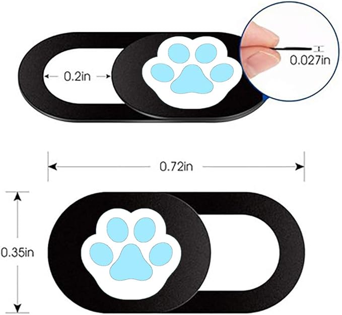 Webcam Cover 3 Pack Slide Ultra Thin Laptop Camera Cover - Image 2