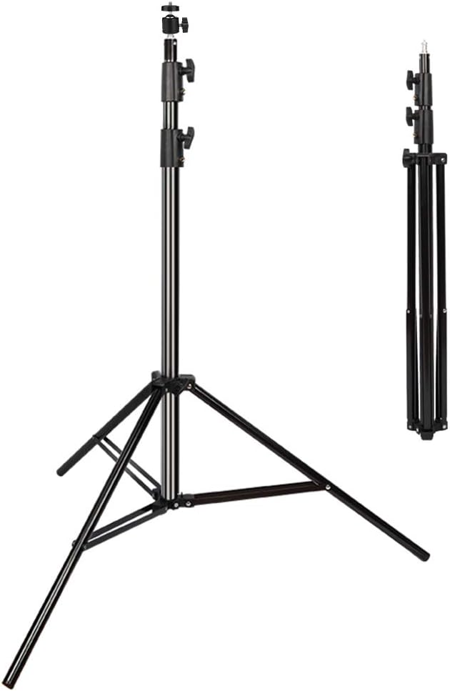 Aluminum Alloy Light Stand 9.5 Feet/2.8m Adjustable Spring Cushioned - Image 9