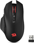 Redragon M656 Gainer Wireless Gaming Mouse, 4000 DPI 2.4Ghz Wireless Mouse w/ 5 by REDRAGON