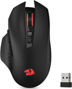 Redragon M656 Gainer Wireless Gaming Mouse, 4000 DPI 2.4Ghz Wireless Mouse w/ 5 by REDRAGON