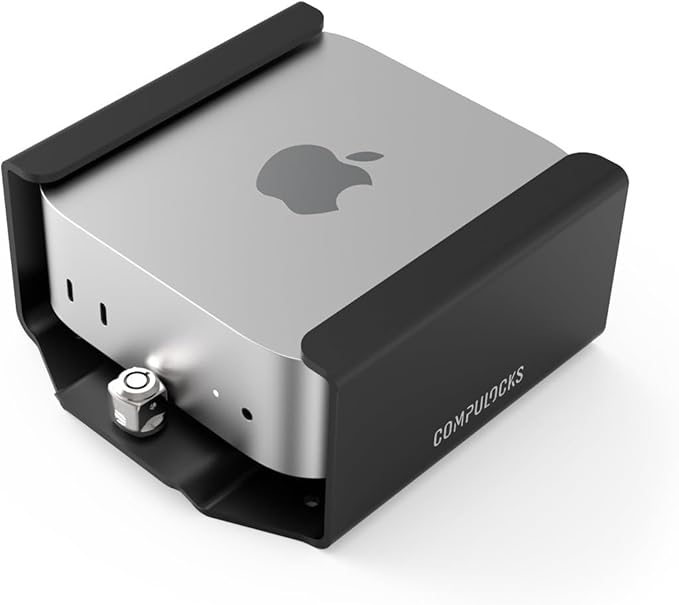 Mac mini M4 2024 Secure Mounting Bracket by Compulocks