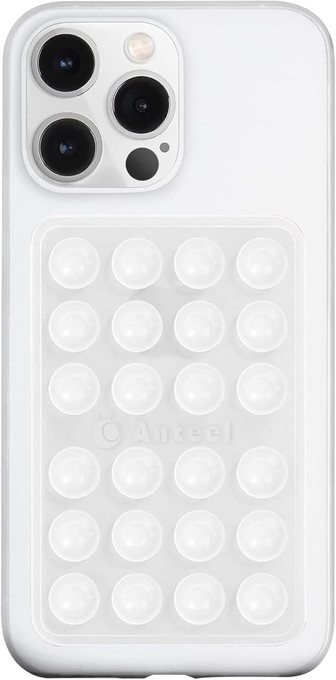 Anteel MAX Silicone Suction Phone Case Adhesive Mount, Upgraded Super Strong by PKYAA